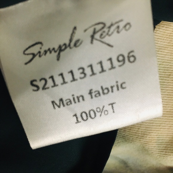 Simply retro silk skirt - Picture 4 of 4